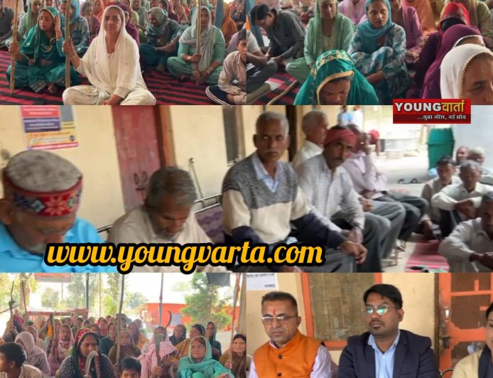 अनूठी पहल : पेड़ों को बचाने के लिए ग्रामीणों ने की शस्त्र पूजा , सौगंध खाकर लिया पर्यावरण संरक्षण का प्रण 