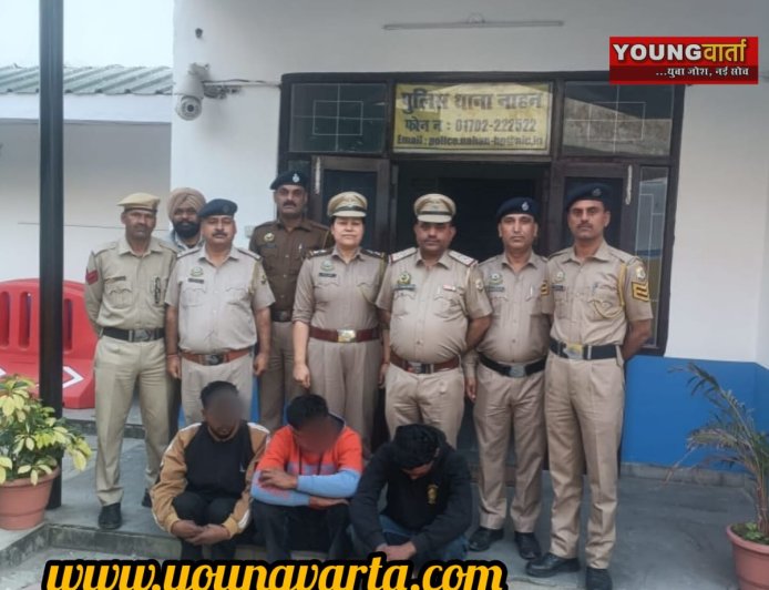 जलशक्ति विभाग के पंप हाउस से कॉपर , गेटवाल और अन्य सामान चुराने वाले पांच  आरोपी गिरफ्तार 