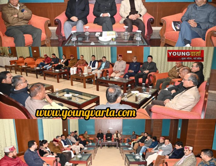 बीजेपी नेताओं ने बनाई कांग्रेस सरकार को घेरने की रणनीति , विली पार्क भाजपा विधायक दल की बैठक