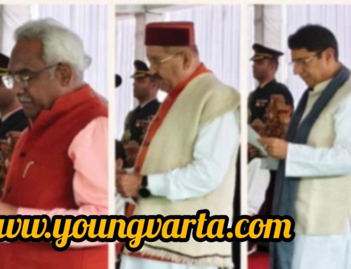 सीएम धामी के नेतृत्व में फिर से हुआ मंत्रिमंडल विस्तार , पांच नए मंत्रियों को दिलाई पद और गोपनीयता की शपथ 