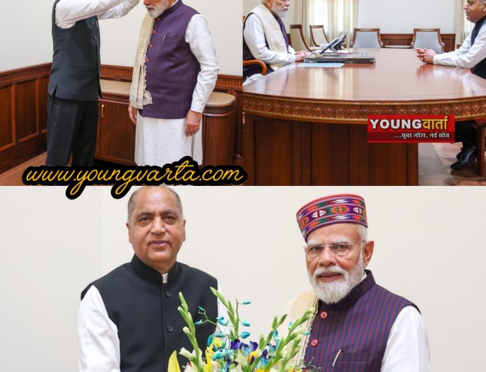 अनाथ और विधवा सेस जुटाकर सरकार चलाना चाहती है कांग्रेस , दिल्ली में प्रधानमंत्री नरेंद्र मोदी से मिले जयराम ठाकुर