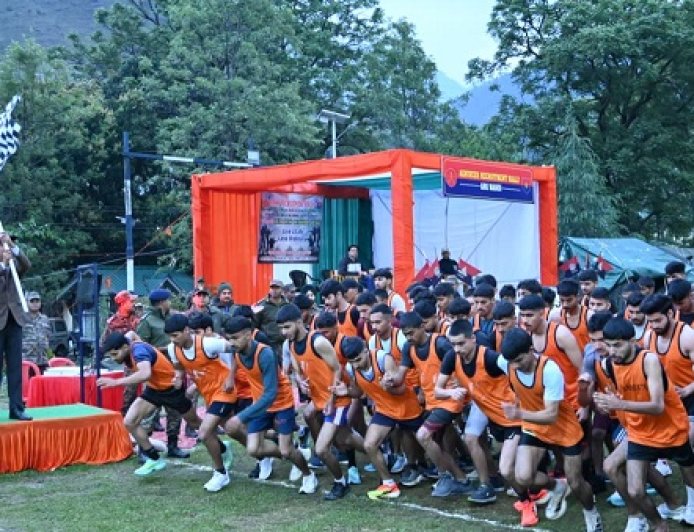 अग्निवीर भर्ती रैली में युवाओं का उत्साह, 1.6 किमी दौड़ में 286 अभ्यर्थी सफल