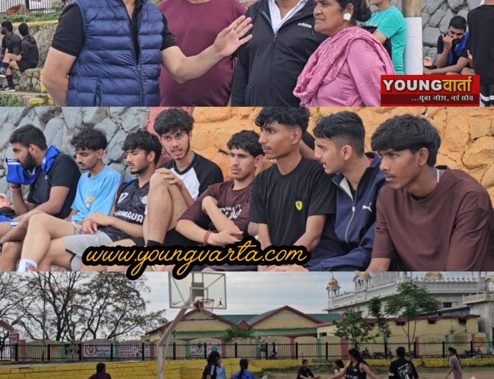 बास्केटबॉल के अंडर-19 बॉयज एंड गर्ल्स के ट्रायल में पहुंचे 40 खिलाड़ी , चयनित टीम राज्यस्तरीय प्रतियोगिता में लेंगे भाग