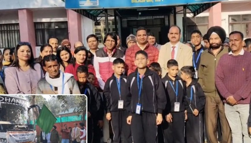 विशेष बच्चों एवं वरिष्ठ नागरिकों के दल को दो दिवसीय एक्सपोजर विजिट के लिए डीसी ने हरी झंडी दिखाकर किया रवाना  