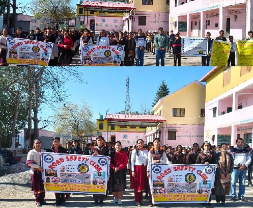 लुधियाना स्कूल के छात्रों ने रोड सेफ्टी क्लब के सौजन्य से रैली निकालकर समाज को जागृत करने का दिया संदेश 