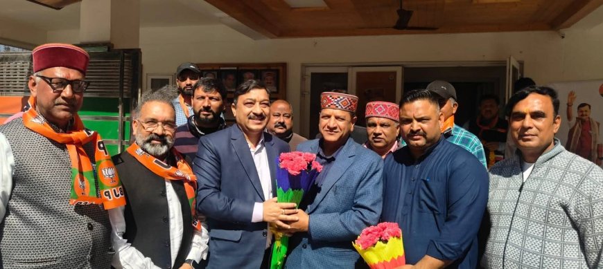 विकास ठप , टैक्सों का बोझ चरम पर , कांग्रेस सरकार ने प्रदेश को पीछे धकेला : डॉ. राजीव बिंदल