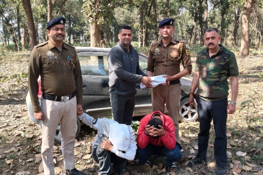 सिरमौर की स्पेशल  टीम ने गुप्त सूचना के आधार पर दो युवकों से 1.258 कि.ग्रा चरस किया बरामद