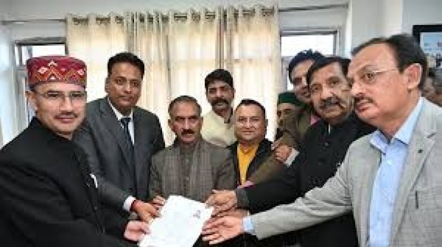 सीएम सहित अन्य नेताओं की मौजूदगी में राज्यसभा सीट के लिए अनुराग शर्मा ने विधानसभा में भरा नामंकन