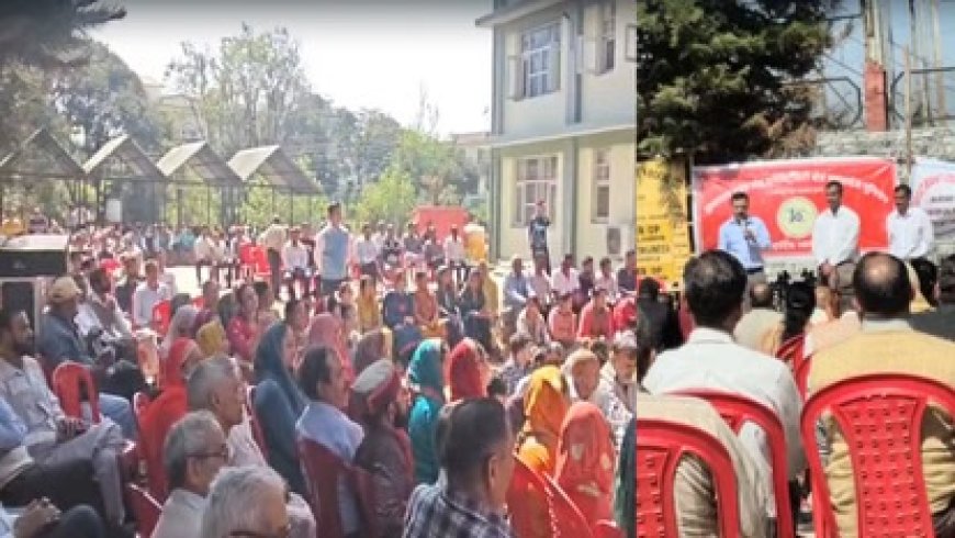 बिजली बोर्ड के कर्मचारियों के बिजली मीटरों को प्राथमिकता में बदलने के निर्देश का कर्मचारियों ने किया विरोध  