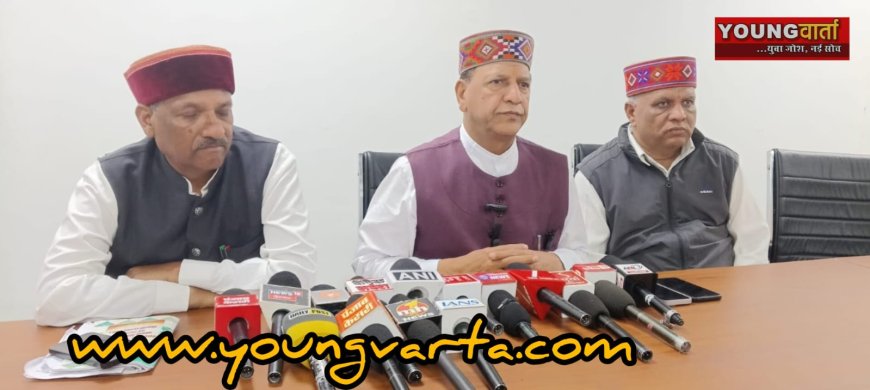 निराशाजनक रहा मुख्यमंत्री का नाहन प्रवास , पूर्व सरकार के कार्यों का श्रेय ले रही कांग्रेस सरकार : डा. बिंदल 