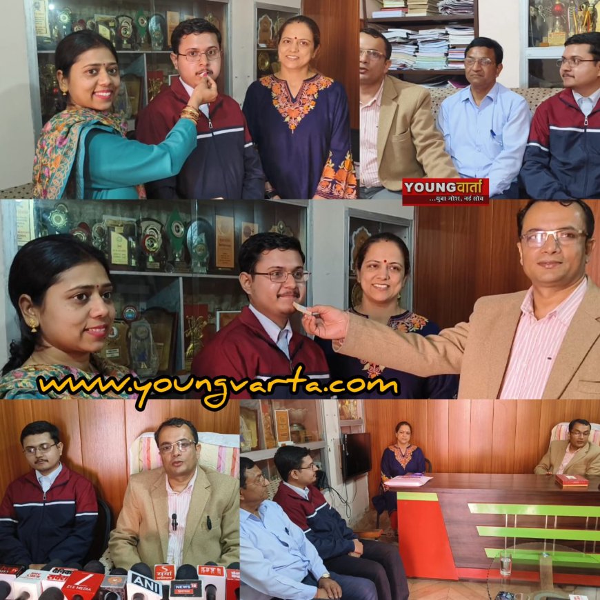 एसवीएन के पूर्व छात्र सुशांत चौहान ने पास की UPSC की परीक्षा , दूसरे अटेम्प्ट में हासिल किया 559 वां रैंक