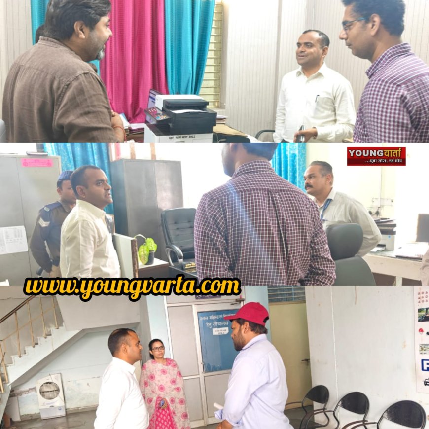 जिलाधिकारी मयूर दीक्षित ने किया एआरटीओ कार्यालय हरिद्वार का औचक निरीक्षण