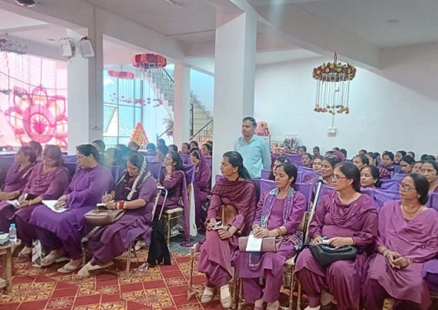 भोरंज में “पोषण भी पढ़ाई भी” पर तीन दिवसीय प्रशिक्षण कार्यक्रम का शुभारंभ