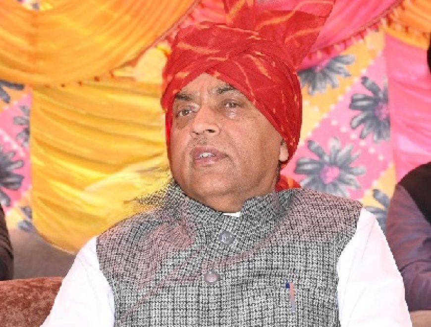 झूठ से हर दिन अपनी किरकिरी करवा रहे सीएम सुक्खू  : जयराम ठाकुर 