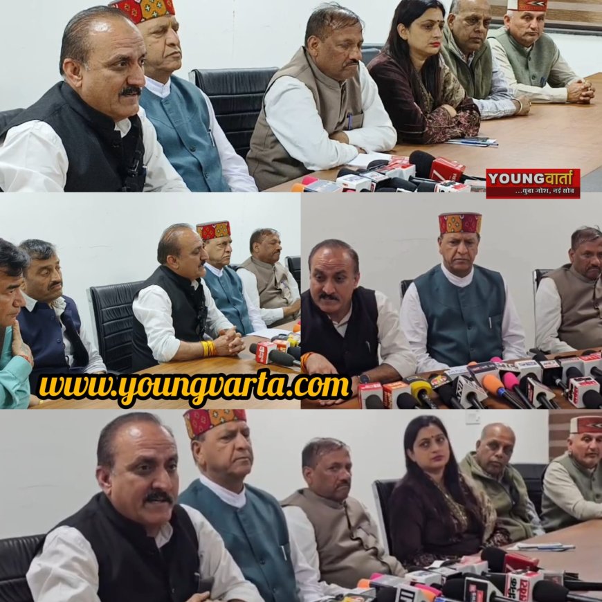 सिरमौर के शिलाई में 300 से अधिक पेड़ों का अवैध कटान , दोषियों को बचाने में लगी कांग्रेस सरकार : डॉ. राजीव बिंदल