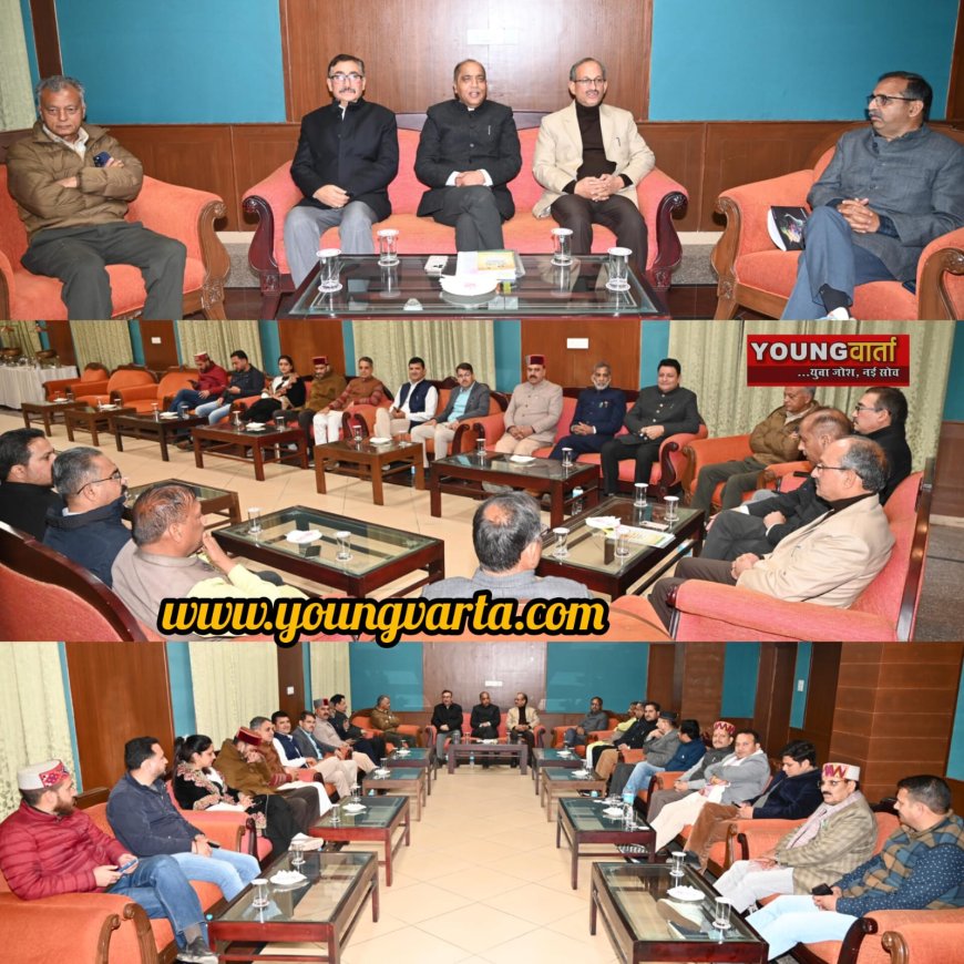 बीजेपी नेताओं ने बनाई कांग्रेस सरकार को घेरने की रणनीति , विली पार्क भाजपा विधायक दल की बैठक