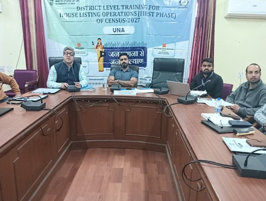 जनगणना के आंकड़े सरकार की नीतियों और योजनाओं के निर्धारण की आधारशिला : जतिन लाल