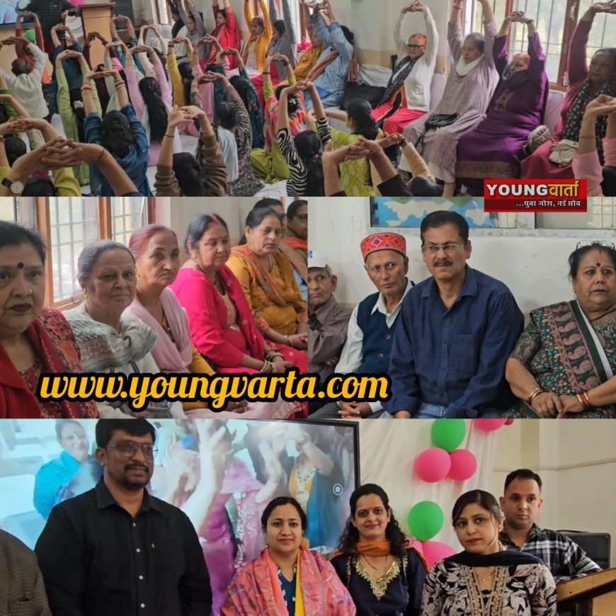 वरिष्ठ नागरिकों के लिए मददगार साबित हो रही कार्यशाला , अंतिम दिन आयोजित किये स्वास्थ्य जांच शिविर और योग सत्र  