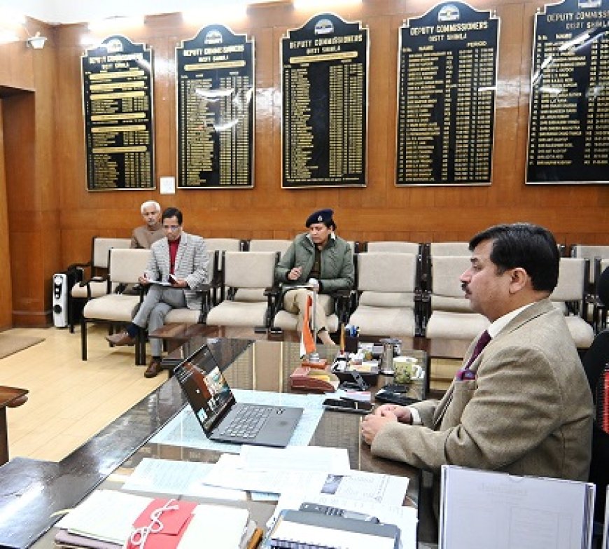 शिमला जिला में निरंतर हो रही घरेलू गैस की आपूर्ति : उपायुक्त