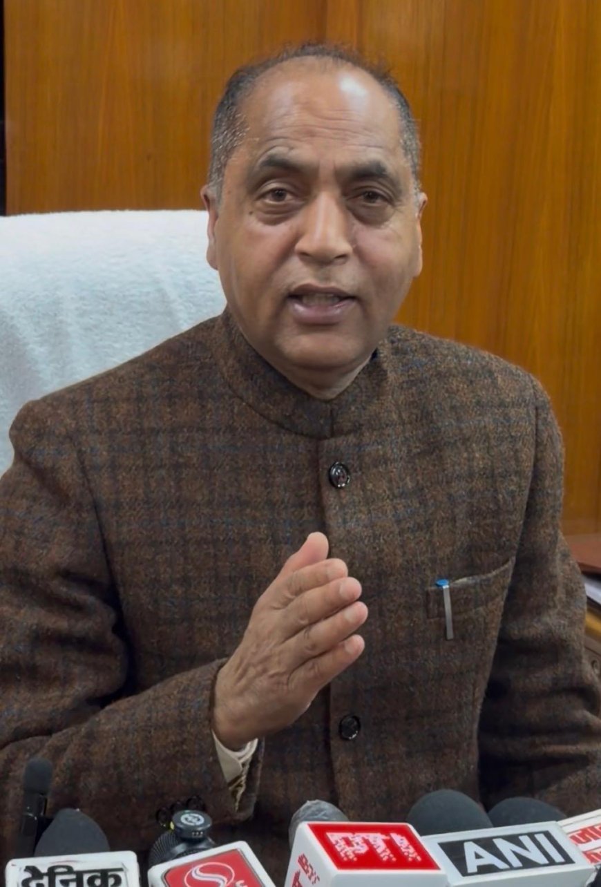 सप्लीमेंट्री बजट ने सुक्खू सरकार के वित्तीय प्रबंधन , अनुशासन और दूरदर्शिता की उड़ाई धज्जियाँ : जयराम ठाकुर