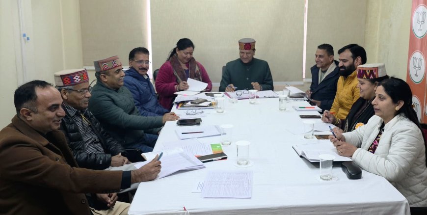 झूठी गारंटियों और बढ़ते कर्ज ने नो रिटर्न की स्थिति में पहुंचाया हिमाचल : डॉ. राजीव बिंदल