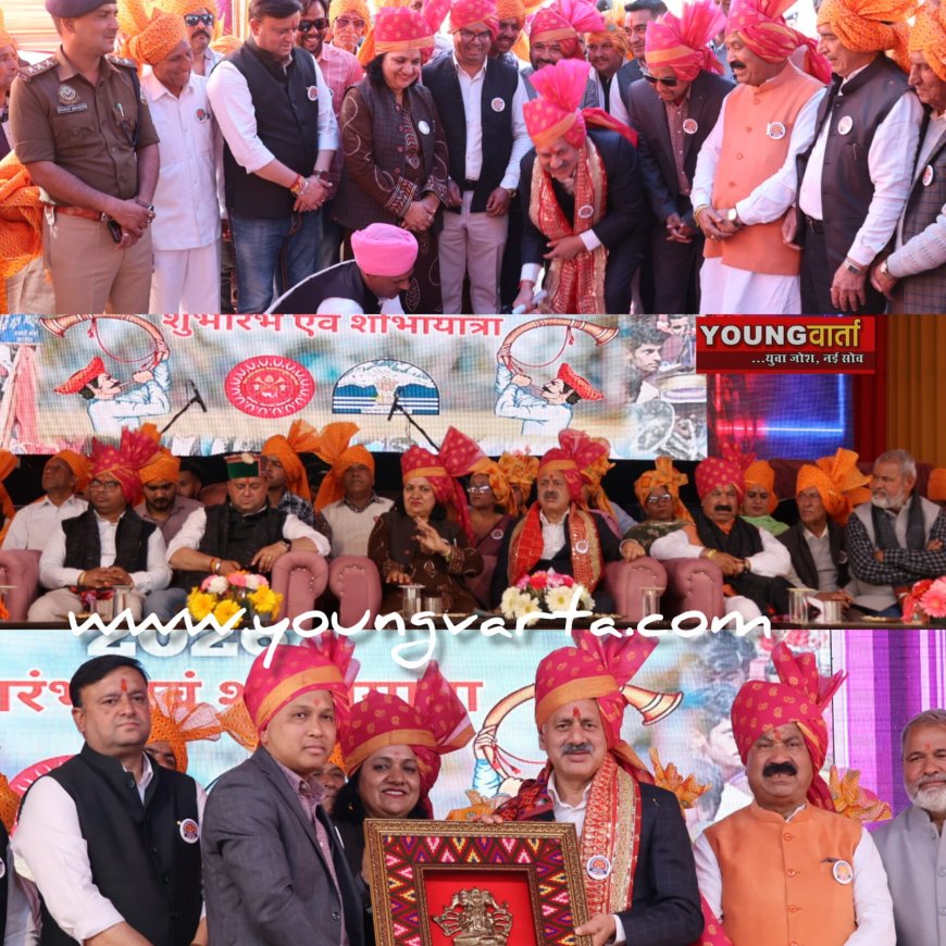 वृषभ पूजन के साथ शुरू हुआ राज्य स्तरीय नलवाड़ मेला शुरू , तकनीकी शिक्षा मंत्री ने किया मेले का शुभारंभ 