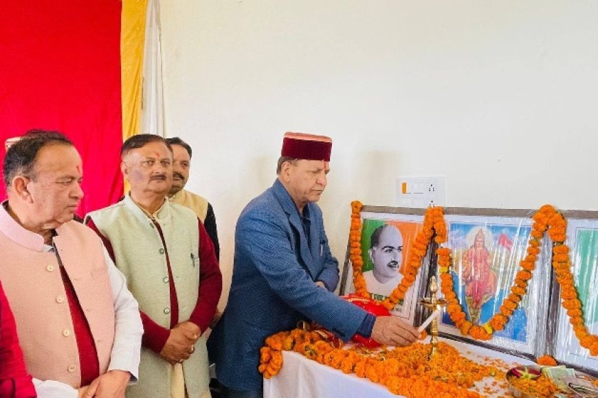 मुख्यमंत्री सुखविंदर सिंह सुखु द्वारा प्रस्तुत बजट जनता के साथ धोखा  : डॉ बिंदल