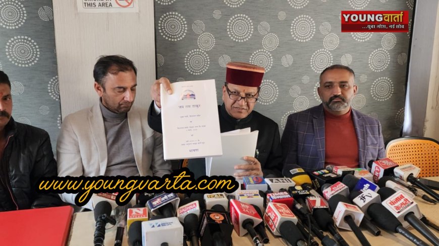 पेट्रोल-डीजल पर ₹15.40 टैक्स, महंगाई की मार से कराह रही जनता , कांग्रेस सरकार ने तोड़ी हिमाचल की कमर : बिंदल