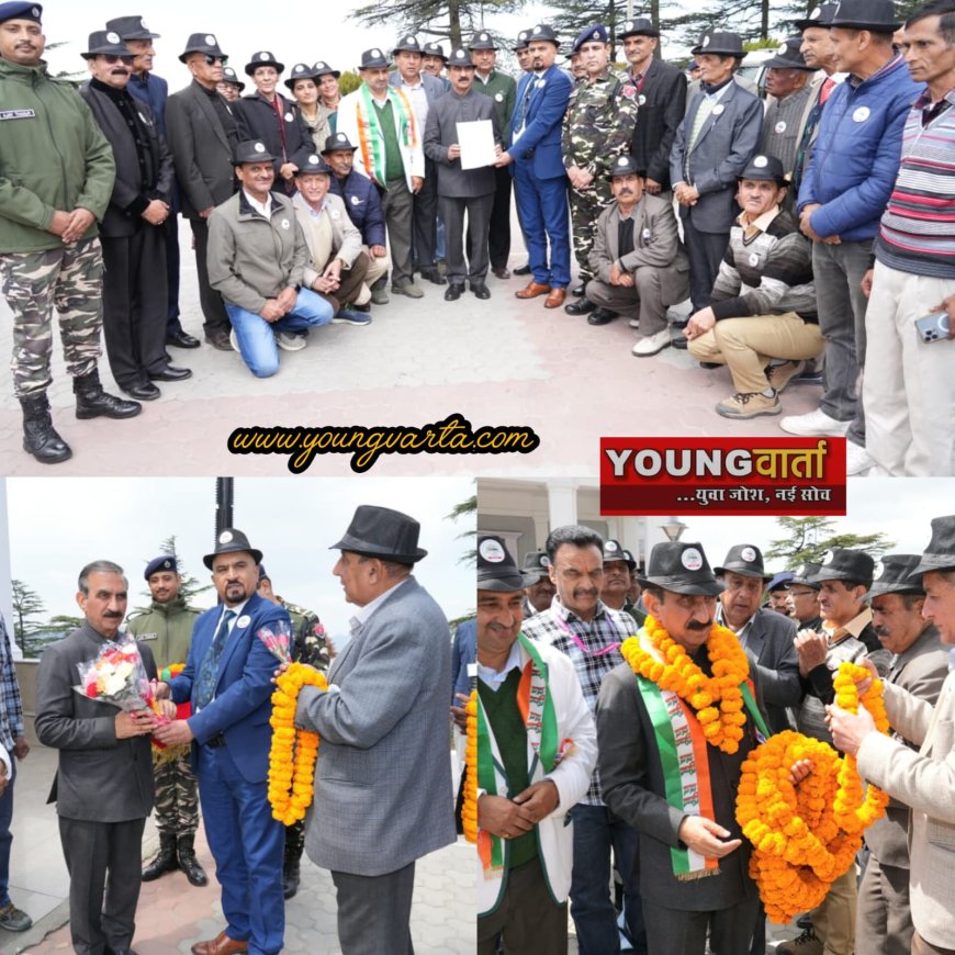 पैरा मिलिट्री वेलफेयर बोर्ड के गठन की घोषणा के लिए मुख्यमंत्री का आभार व्यक्त किया