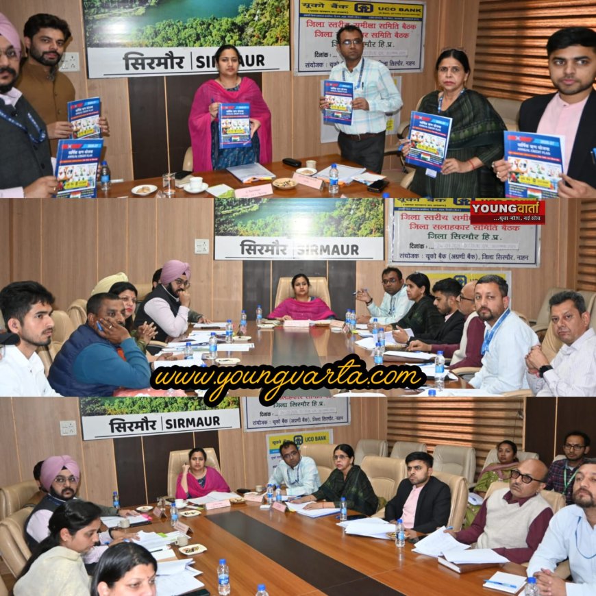 दिसंबर 2025 तक वितरित किये 4 हजार 508 करोड़ रुपये ऋण , जिला सलाहकार समिति की बैठक में डीसी ने दी जानकारी