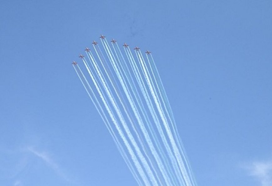 सुजानपुर में हजारों लोगों ने देखा भारतीय वायु सेना का अदभुत शौर्य, कौशल और समन्वय