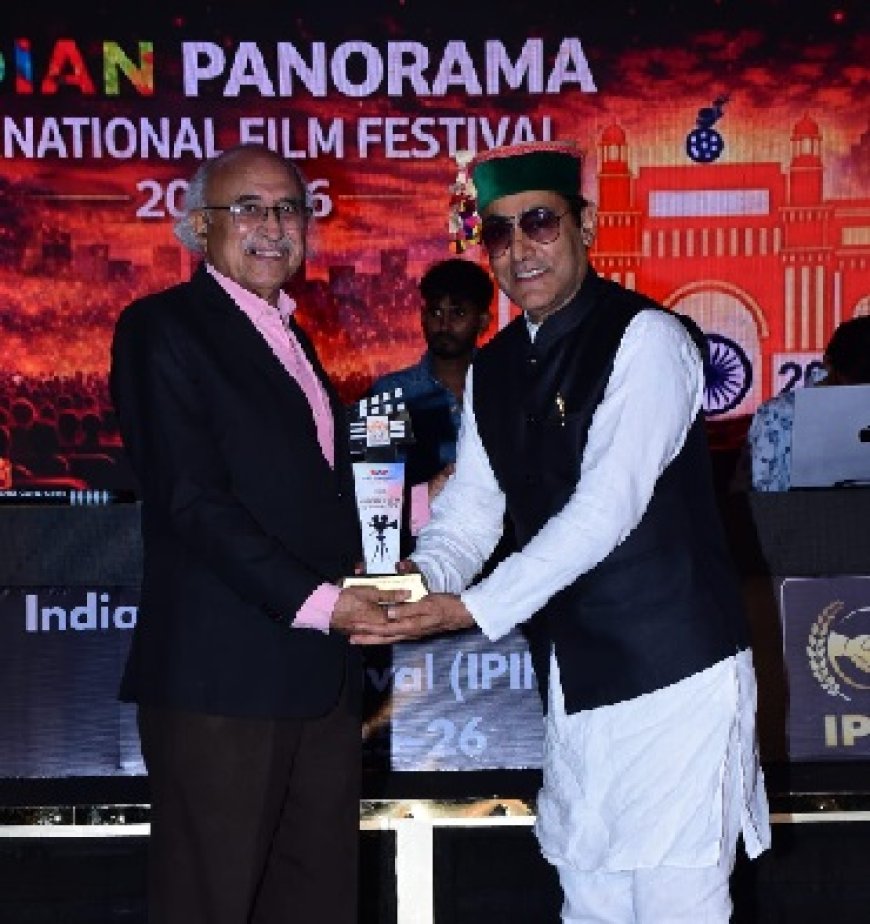 डॉ संजीव अत्री को डॉक्यूमेंट्री फिल्म "सोंधी धरती मीठा गुड़" को डॉक्यूमेंट्री फिल्म पुरस्कार से मिला सम्मान 