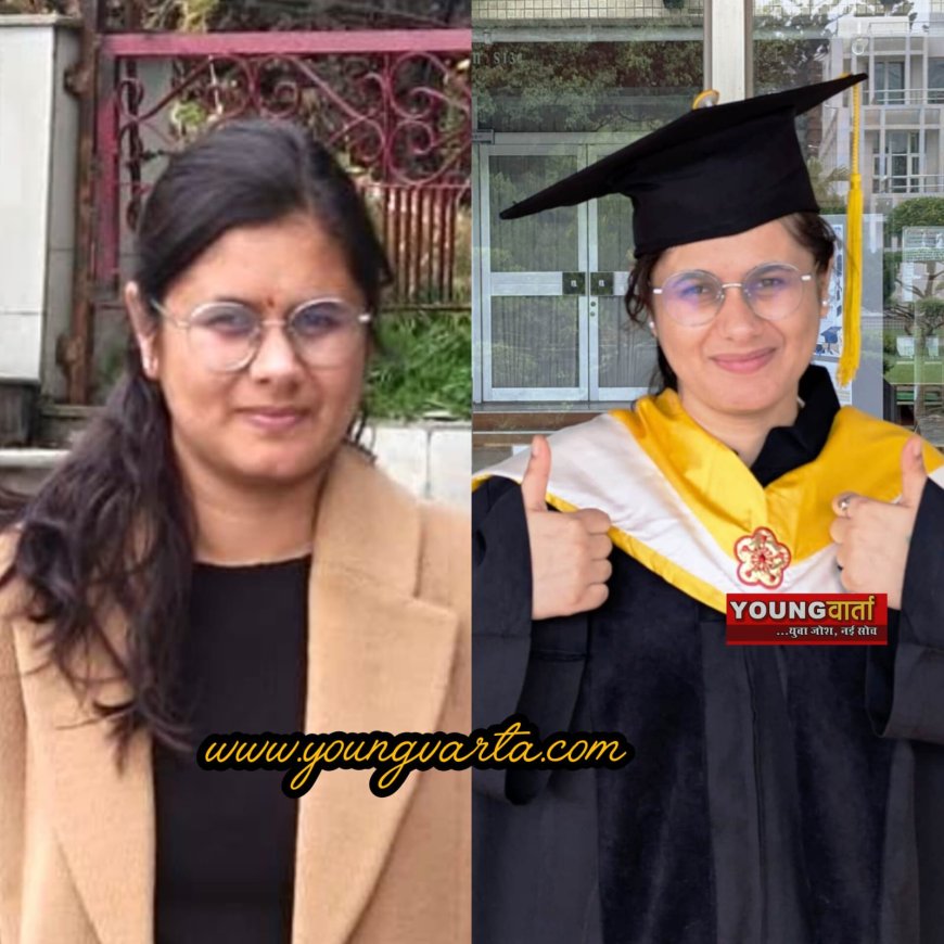 प्रगतिशील किसान की बेटी तनवी बनी चीन में एस्ट्रोनॉमी वैज्ञानिक , सार्थक किये बेटी है अनमोल के मायने 