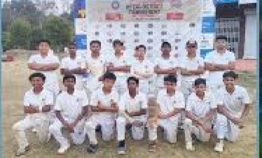 अंडर-19 राज्य स्तरीय क्रिकेट प्रतियोगिता में सिरमौर की टीम बनी चैंपियन