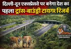 दिल्ली-दून एक्सप्रेसवे पर बनेगा देश का पहला ट्रांस-बाउंड्री टाइगर रिजर्व , वन्यजीव संरक्षण को मिलेगी नई दिशा