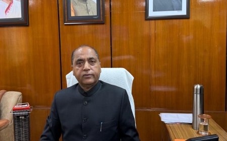 अधिकारियों की आपसी लड़ाई के आगे सीएम बेबस , सब कुछ जानते हुए अनजान बनने का नाटक कर रहे हैं सुक्खू : जयराम ठाकुर