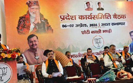 मोदी सरकार के नेतृत्व में भारत ने रचा विकास का स्वर्णिम दशक”: अनुराग ठाकुर