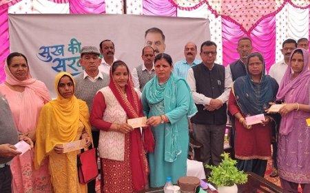 नादौन की जनता का विशेष ध्यान रखते हैं सीएम : कमलेश ठाकुर