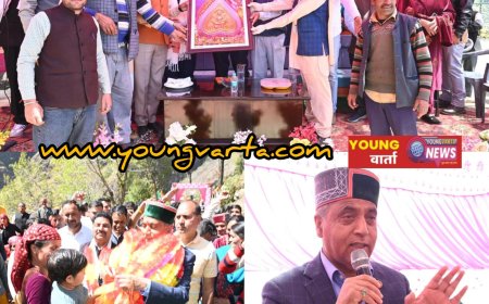 काम करने के बजाए जरूरत से ज्यादा बोल रहे कुछ लोग , पंचायती चुनावों में कांग्रेस  को जवाब देगी जनता : जयराम ठाकुर