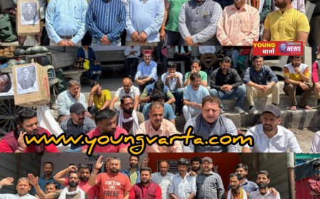 उद्योग मंत्री हर्षवर्द्धन के खिलाफ फूटा लोगों का गुस्सा , सतौन की अनदेखी को लेकर सड़कों पर उतरे युवा 