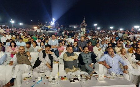 राज्य स्तरीय हरोली उत्सव की दूसरी सांस्कृतिक संध्या में कांग्रेस अध्यक्ष विनय कुमार ने की शिरकत 