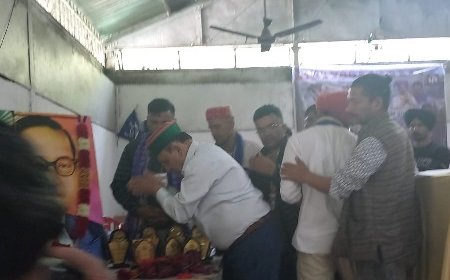 शिमला में अंबेडकर जयंती पर बाबा साहेब में भव्य स्मारक का लोकार्पण 