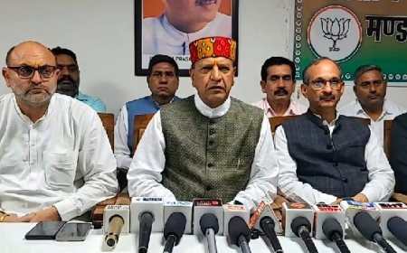 बल्क ड्रग पार्क मोदी सरकार की देन, कांग्रेस सिर्फ श्रेय लेने में व्यस्त : डॉ बिंदल