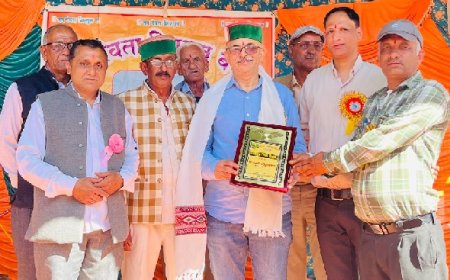 बैसाखी के पावन अवसर पर  बनेठी में आयोजित पारंपरिक मेले में विधायक अजय सोलंकी ने की शिरकत 