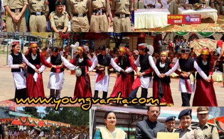 हिमाचल निर्माता के गृह जिला में हर्षोल्लास से मनाया हिमाचल दिवस , उद्योग मंत्री हर्षवर्धन ने की कार्यक्रम की अध्यक्षता 