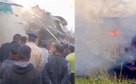 औद्योगिक क्षेत्र परवाणु में  एक निजी उद्योग में अचानक आग भड़कने से मचा हड़कंप 