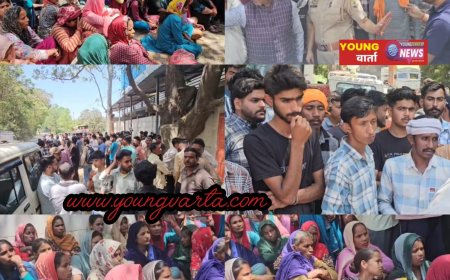 उद्योग में मजदूर को मौत पर गुस्साए लोगों ने एनएच पर लगाया जाम , दवा फैक्ट्री में लिफ्ट की चपेट में आने से कामगार की मौत 