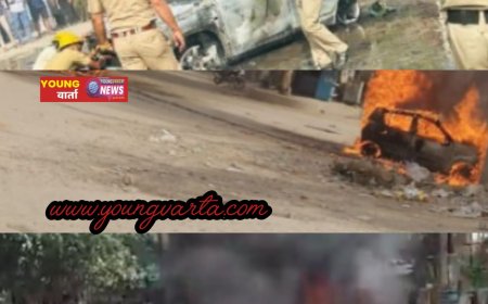 बद्दी में ट्रांसफार्मर में ब्लास्ट , दो गाड़ियां जलकर राख , ओवरहीट से हुआ धमाका 