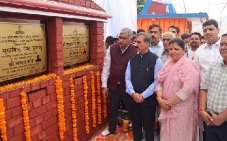 मुख्यमंत्री ने ज्वालामुखी में विद्युत मंडल और उपमंडल कार्यालय भवन के निर्माण कार्य का किया शिलान्यास