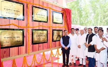 सीएम ने फतेहपुर विधानसभा क्षेत्र में 156.50 करोड़ रुपये की विकासात्मक परियोजनाओं के किए लोकार्पण और शिलान्यास  